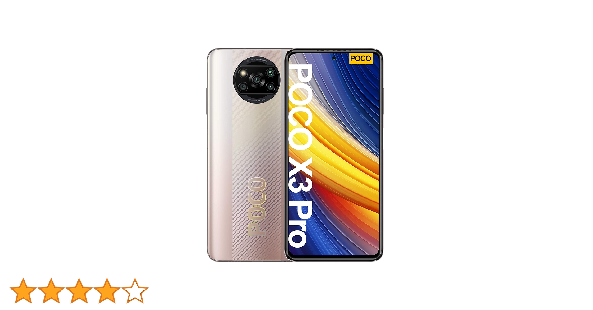 POCO X3 Pro 6GB RAM 128GB ROM 本体 メタルブロンズ Xiaomi POCO X3 Pro, Dual SIM, 128GB, 6GB RAM, 4G LTE, Metal